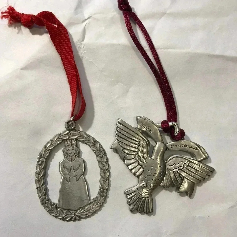 Vintage Metals Ornaments 2005